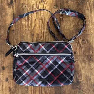 Vera Bradley Plaid Crossbody Bag